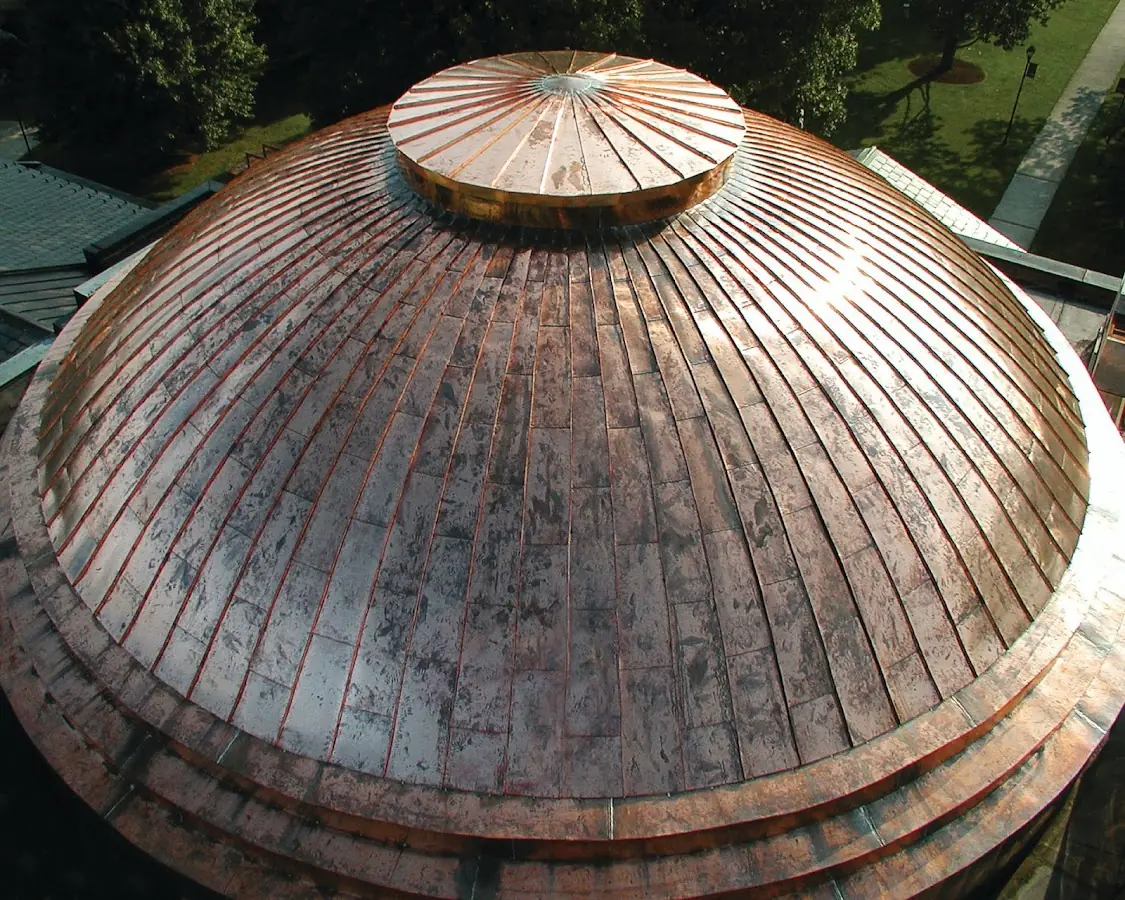 Craftsman Roofing crew installing a new roof in Mahncke Park